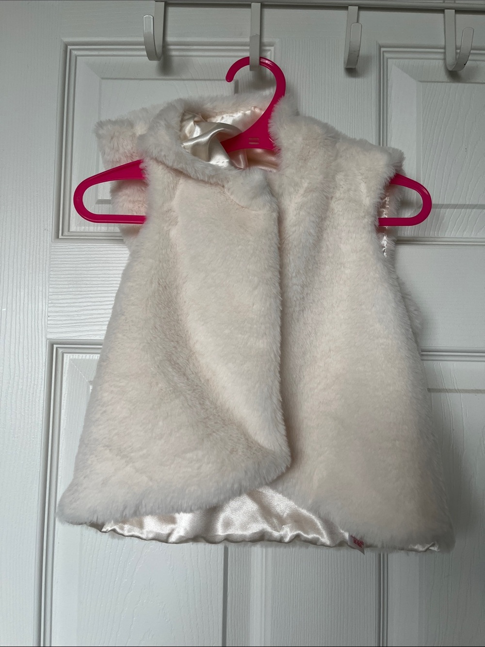 PL-Baby by Petit Lem | Faux Fur Hooded Vest 18M